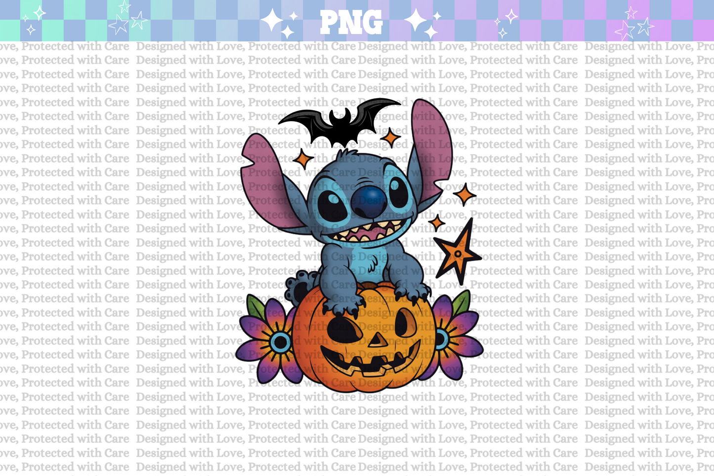 Stitch pumpkin