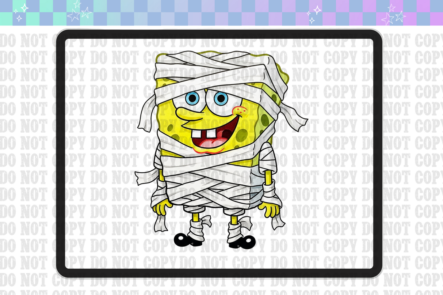 spong bob zombie clipart Free