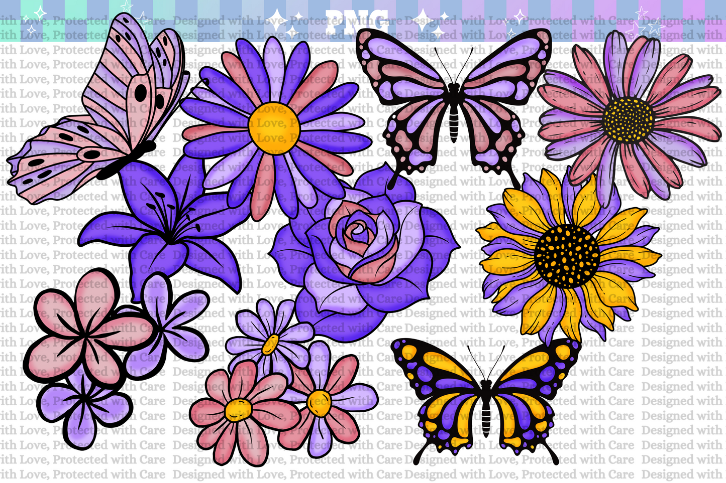 Mixed Florals