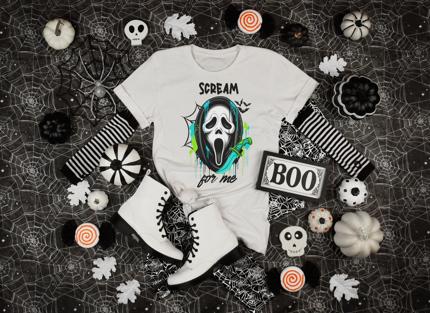 Ghoseface T-shirt PNG