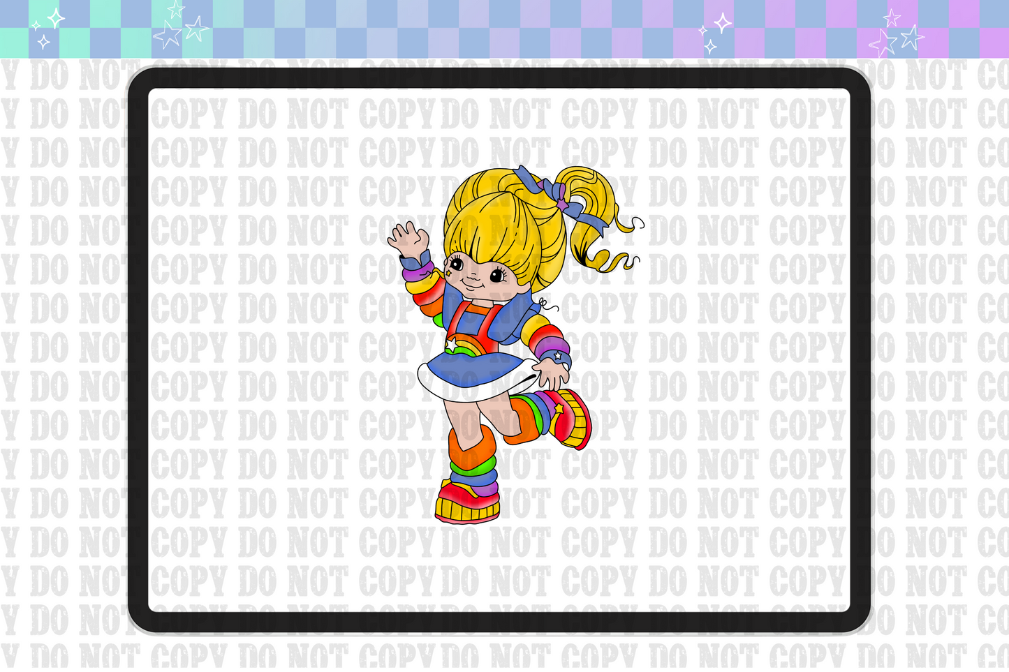 rainbow bright clipart free