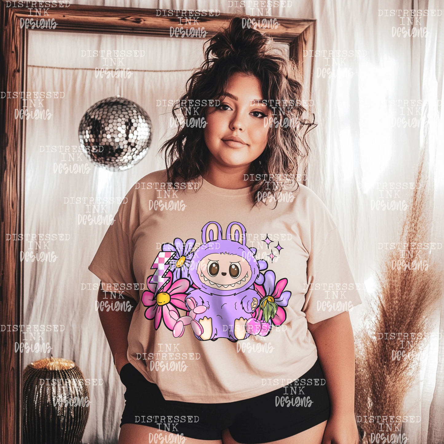 Labubu T-shirt PNG