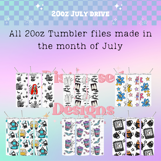July 2025 20oz Tumbler Google Drive