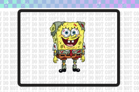spong bob mummy clipart Free
