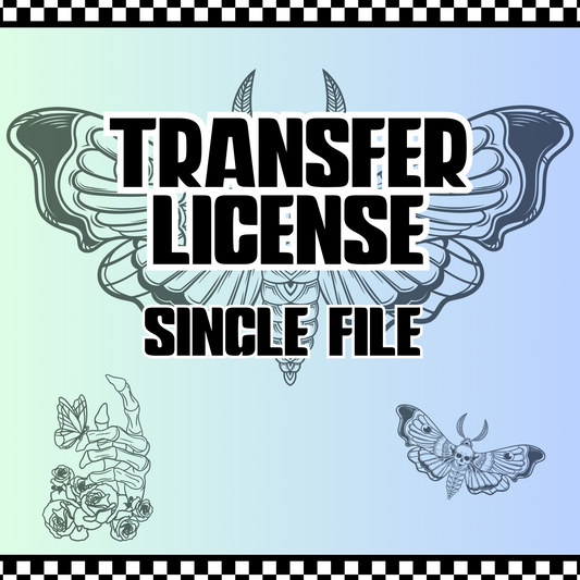 Printed Transfer License- Single File