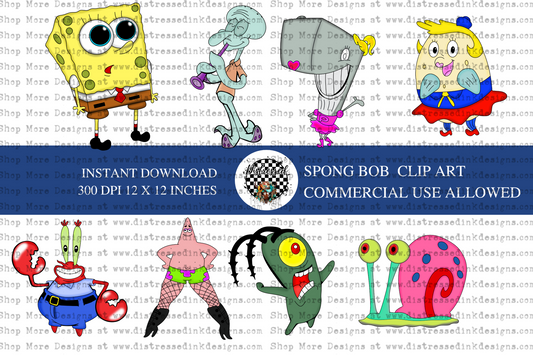 Under the sea Clip Art Bundle