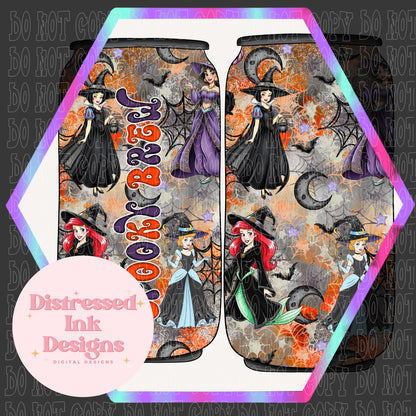 Spooky princess pop can