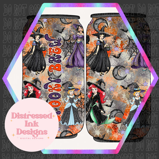 Spooky princess pop can