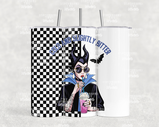 20oz tumbler PNG Cold And Bitter