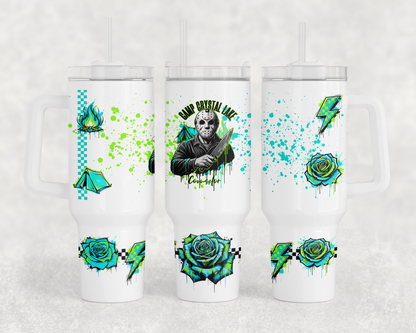 40oz Halloween Tumbler PNG Camp Crystal