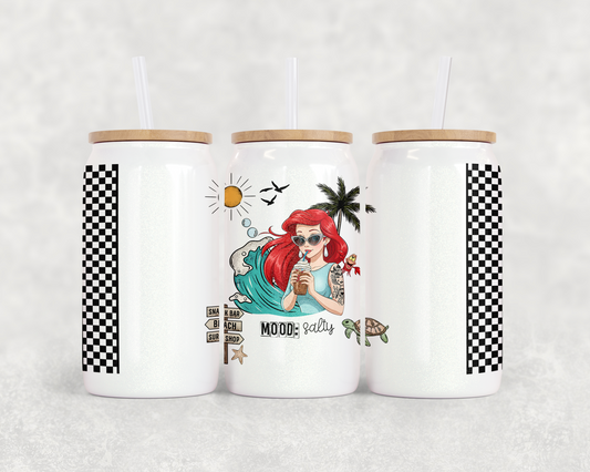 16oz Glass Can Tumbler PNG Mood Salty