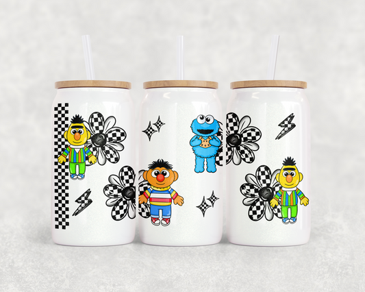 16oz Glass Can Tumbler Free Street