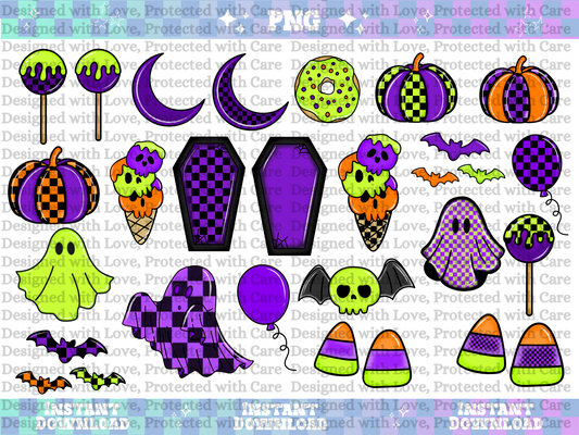 Halloween clip art Bundle