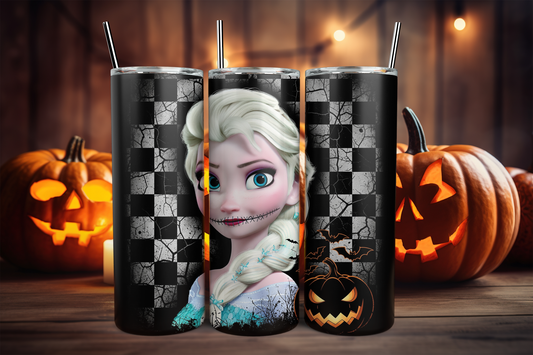 20oz Halloween Elsa