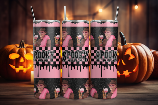 20oz Halloween Pink freddy