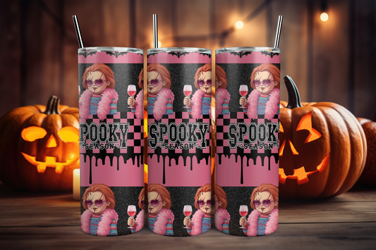 20oz Halloween Pink Chucky