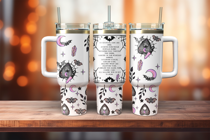 40oz Tumbler PNG Hocus Pocus