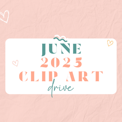 2025 June Clip Art Drive
