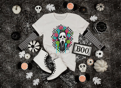 Ghostface Floral PNG