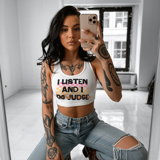 I Listen And I Do Judge T-Shirt PNG