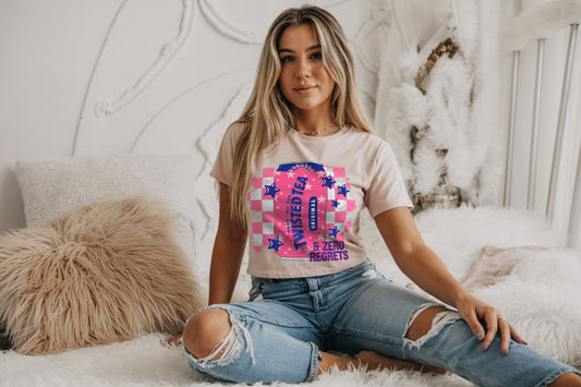 Pink Twisted T-shirt Png