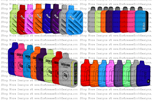 Vape Clip art Set